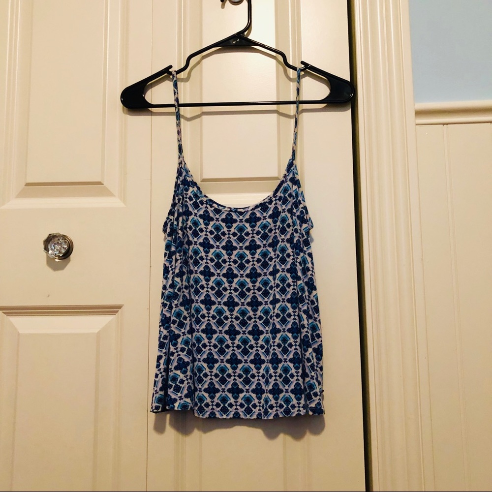 American Eagle Blue Soft and Sexy Tank
